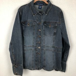 High Sierra Jean Jacket, Fitted, Blue